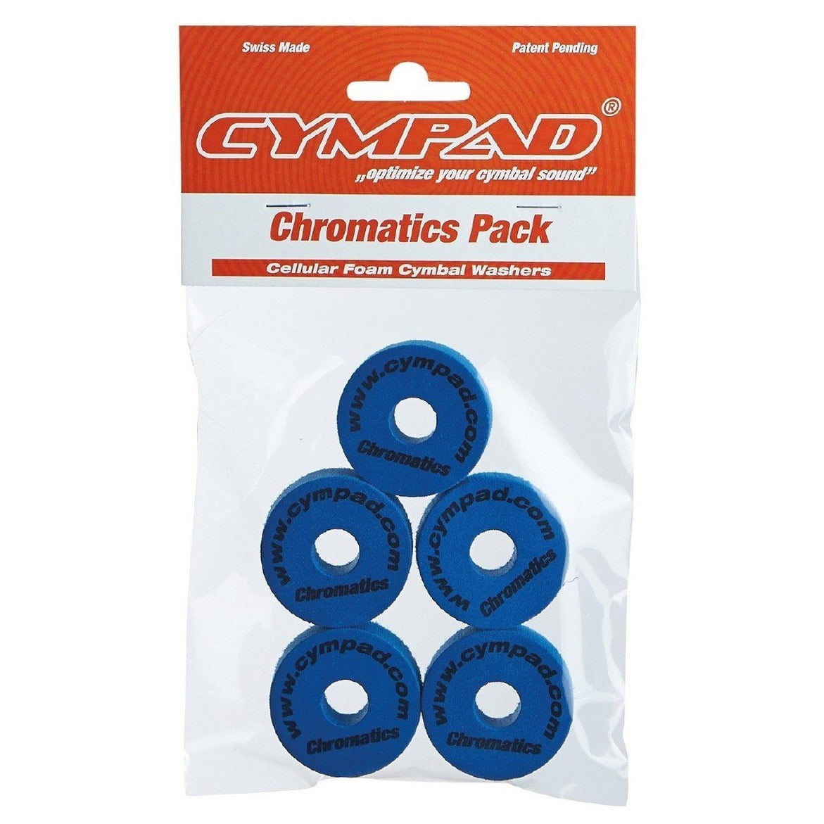 Cympad Chromatics 40/15mm Set, Blue - Into Music Store