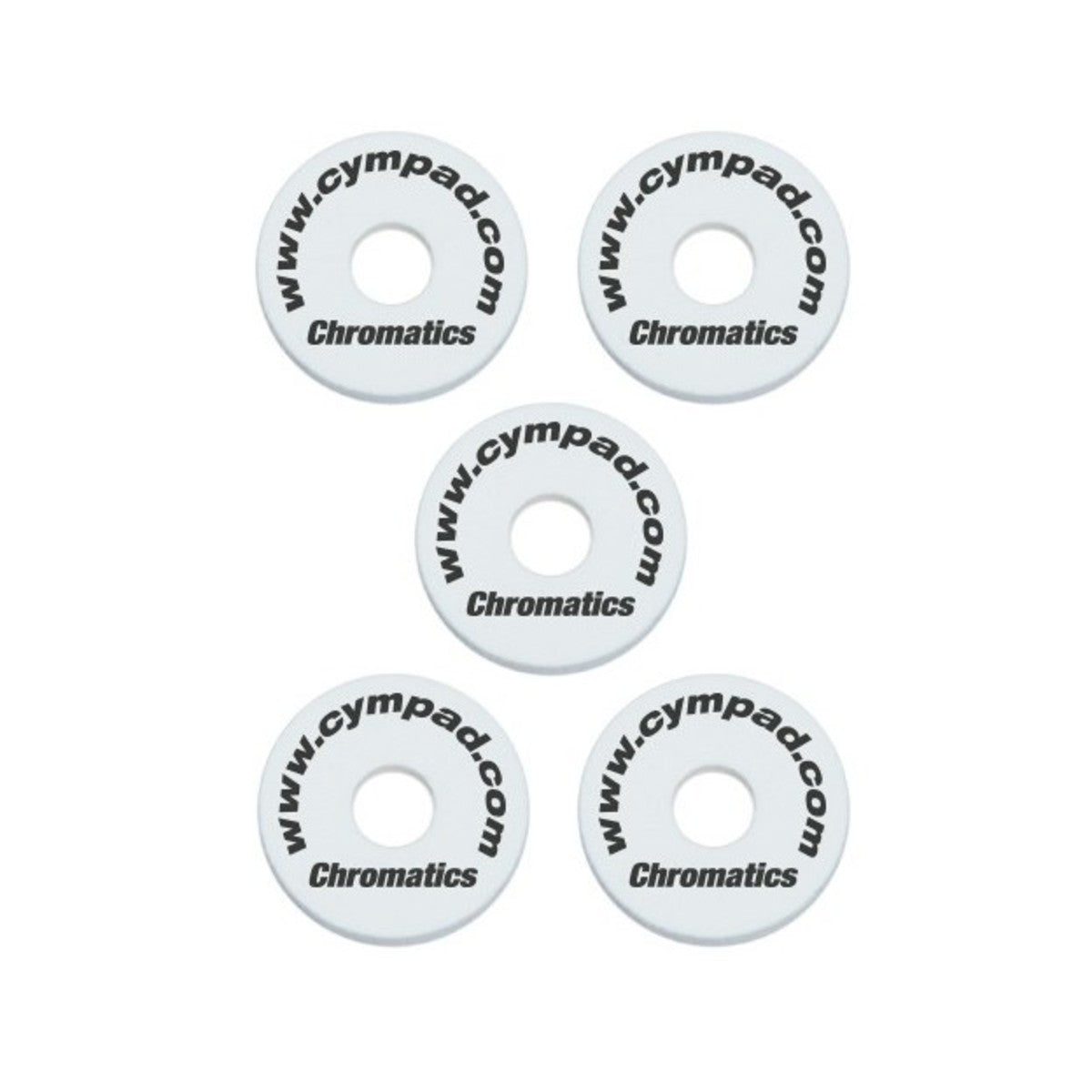 Cympad Chromatics 40/15mm Set, White - Into Music Store