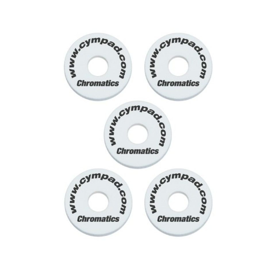 Cympad Chromatics 40/15mm Set, White - Into Music Store