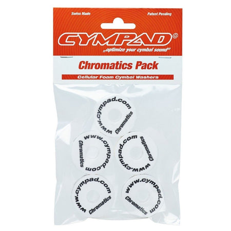 Cympad Chromatics 40/15mm Set, White - Into Music Store