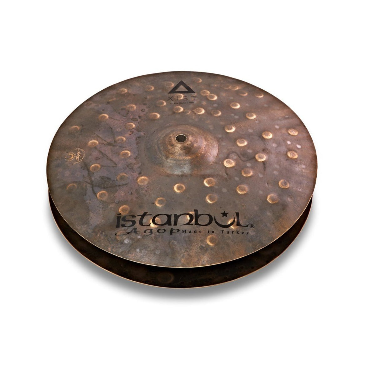 Istanbul Agop Xist 13" Dry Dark Hi-Hat Cymbals | IXDDH13 - Into Music Store