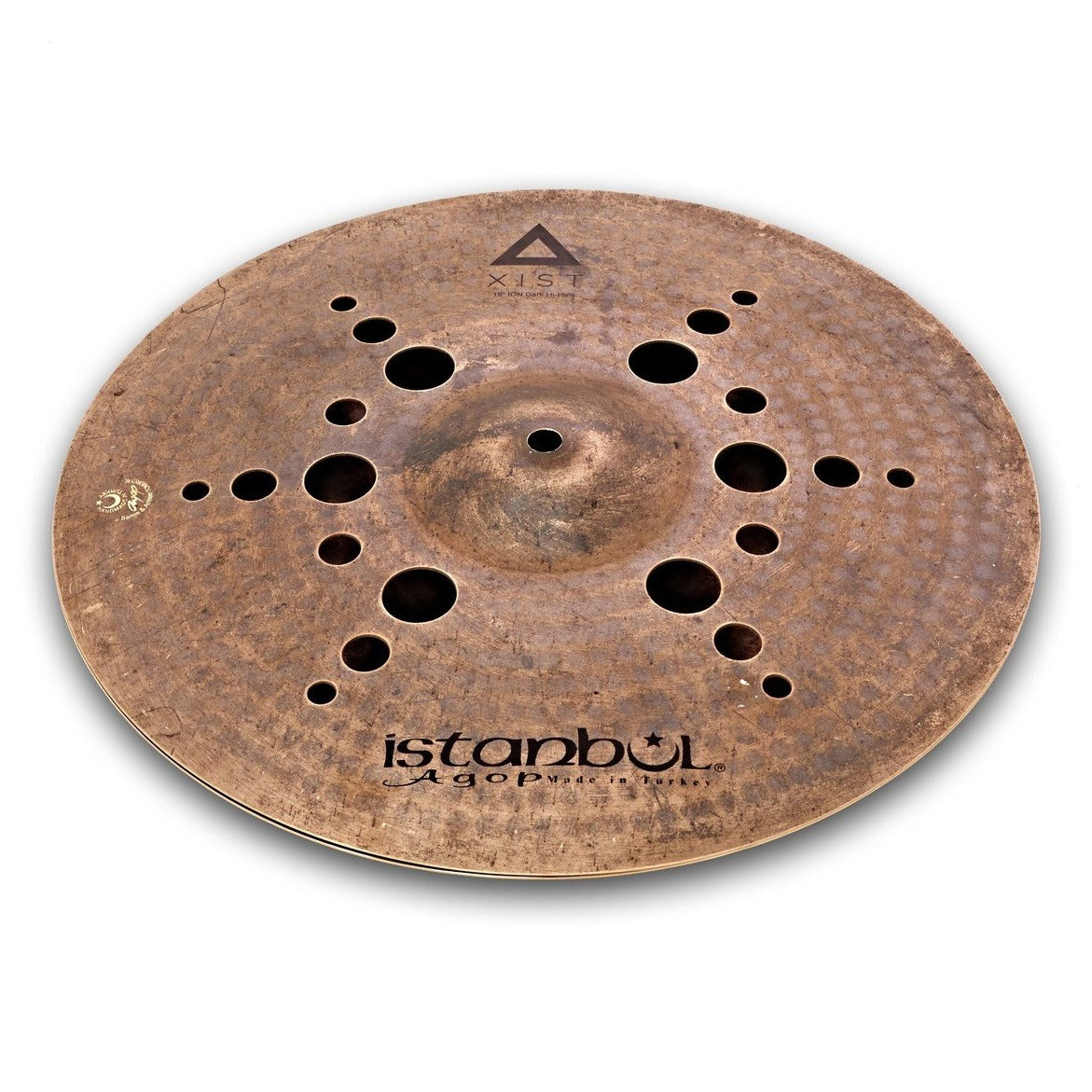 Istanbul Agop 15'' Xist Dark iON Hi-Hat Cymbals | IXIONDH15 - Into Music Store