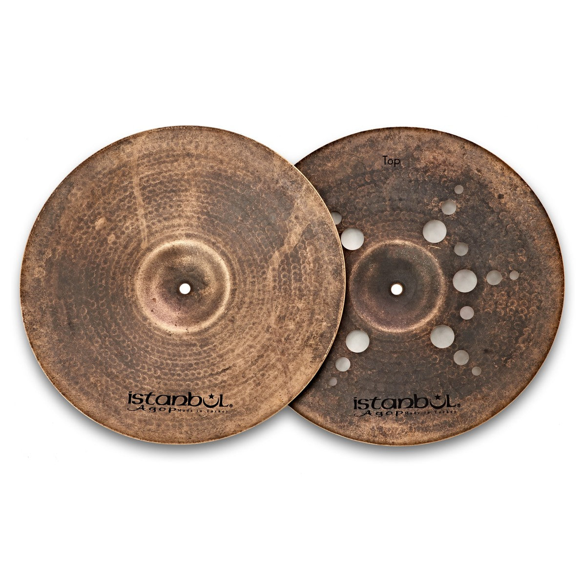 Istanbul Agop 15'' Xist Dark iON Hi-Hat Cymbals | IXIONDH15 - Into Music Store