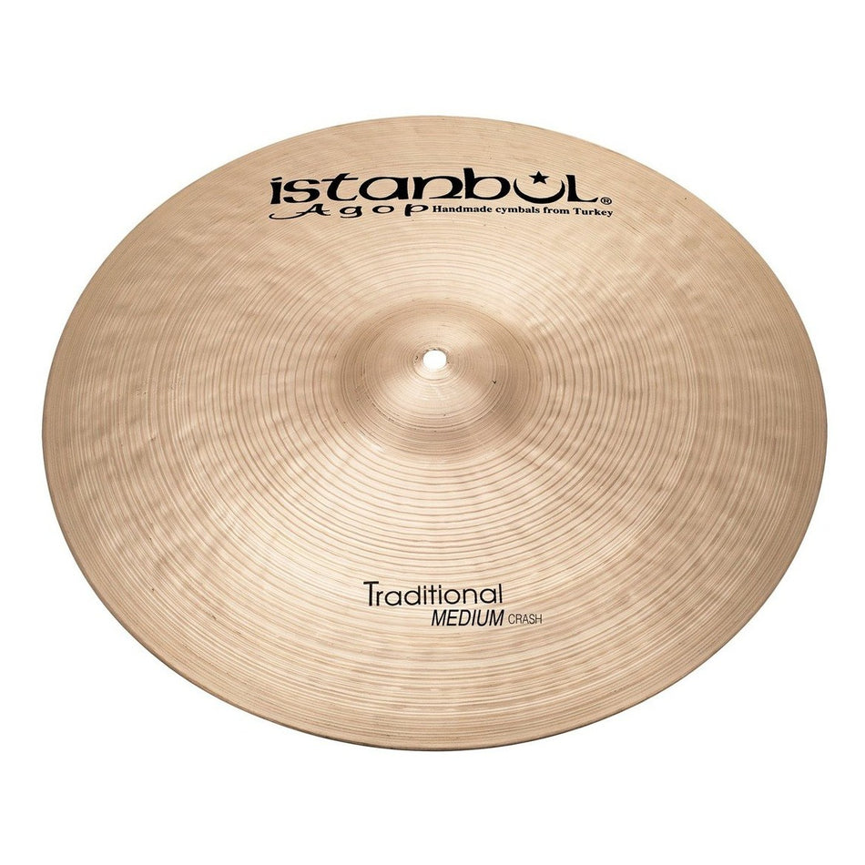 Istanbul Agop 18" Traditional Medium Crash Cymbal | MC18 - Into Music Store