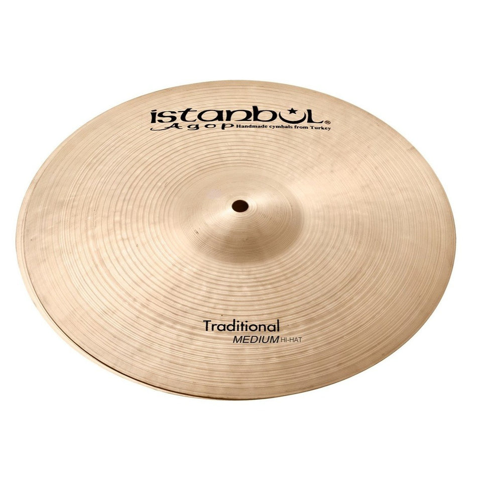 Istanbul Agop 14" Traditional Medium Hi-Hat Cymbals | IMH14 - Into Music Store