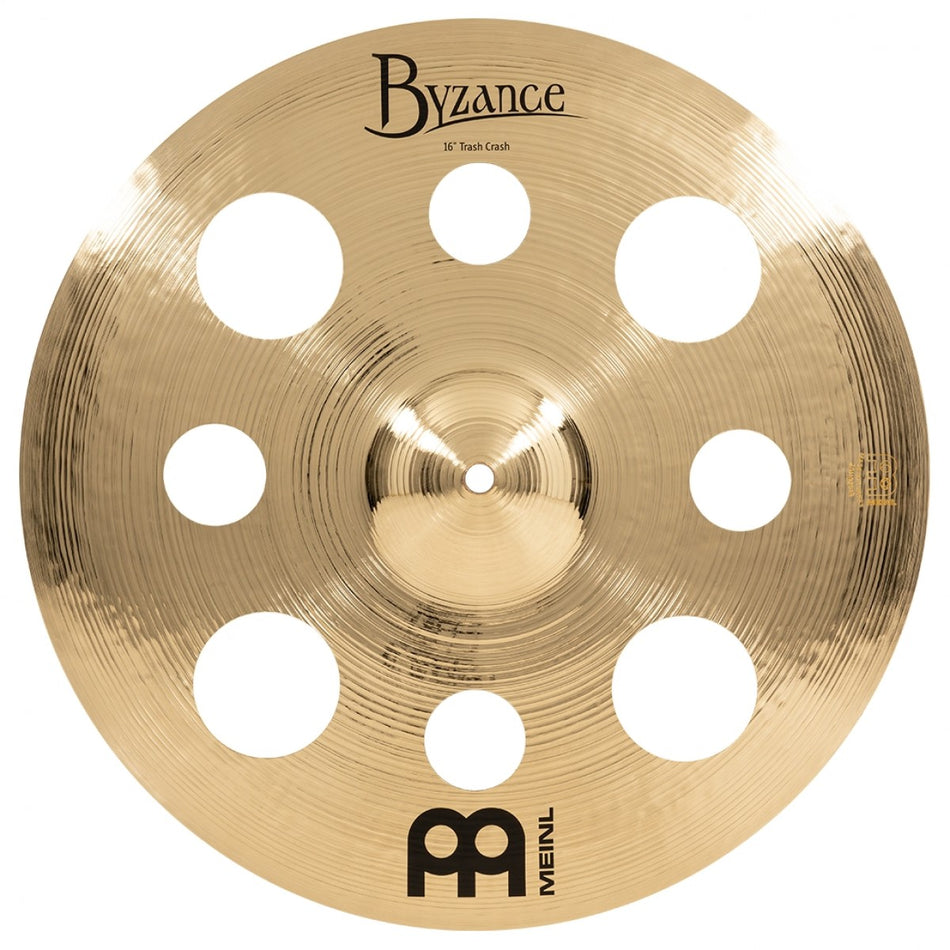 Meinl Byzance Brilliant 16 inch Trash Crash Cymbal B16TRC-B - Into Music Store