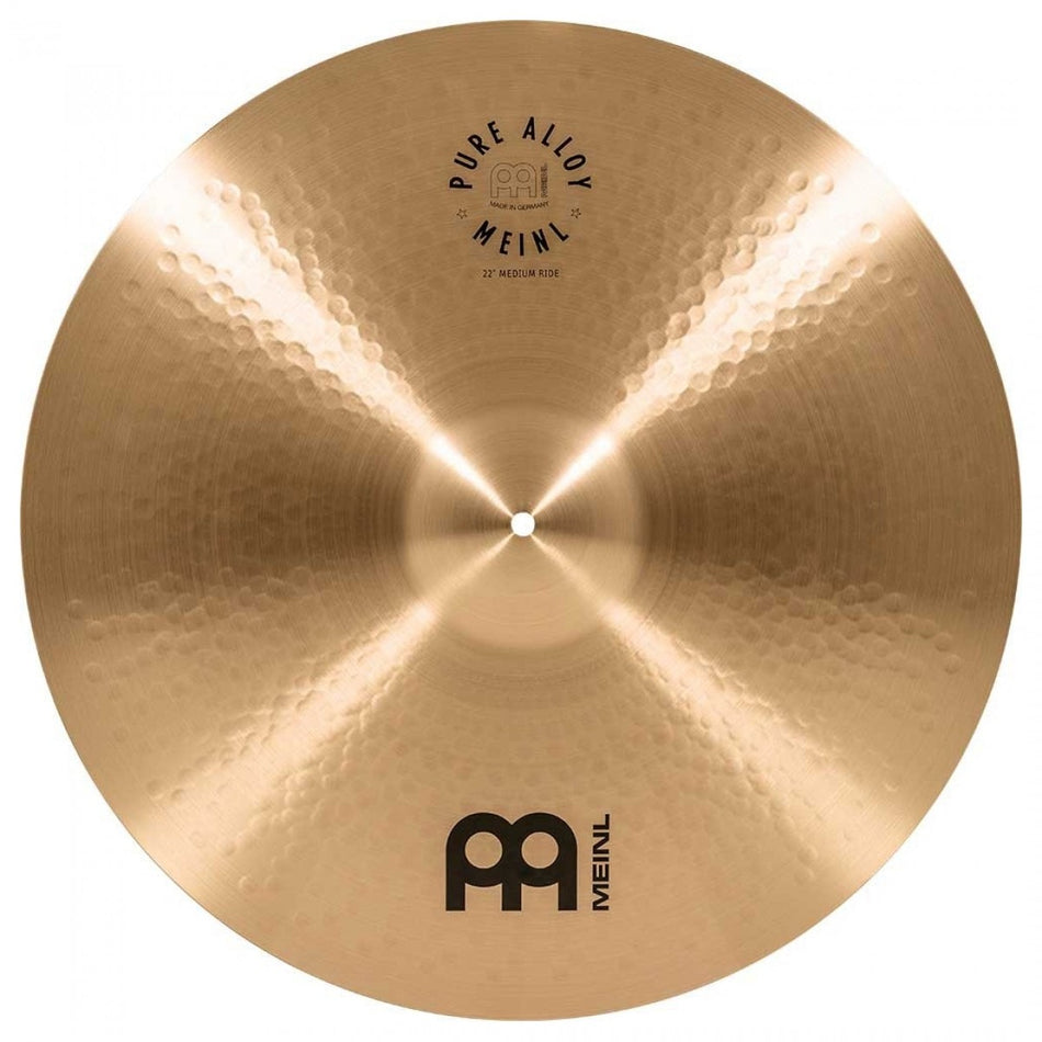Meinl Pure Alloy 22 inch Medium Ride Cymbal PA22MR - Into Music Store