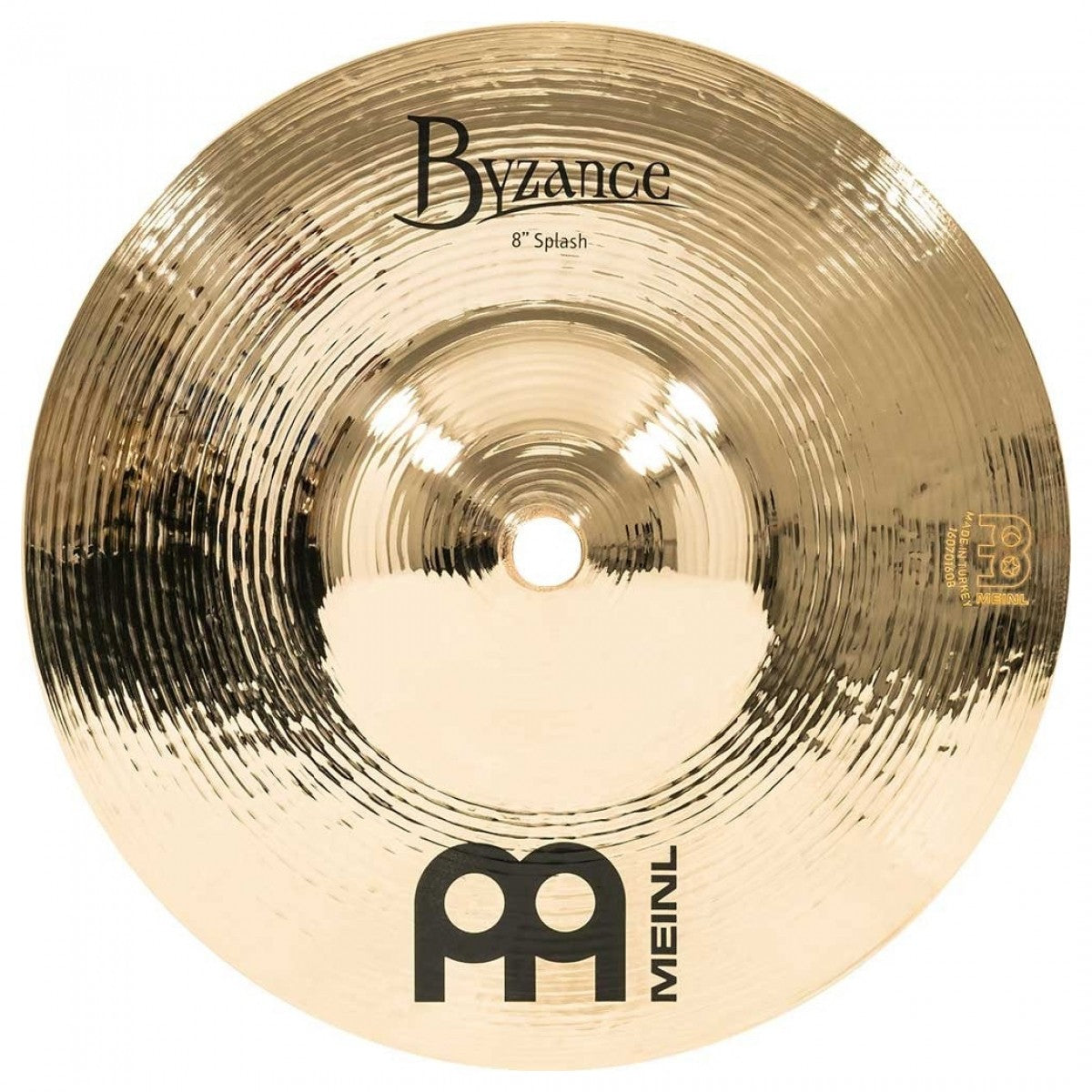 Meinl Byzance Brilliant 8 inch Splash Cymbal B8S-B - Into Music Store