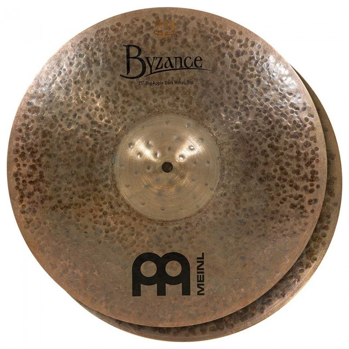 Meinl Byzance Dark 15 inch Big Apple Dark Hi-Hat Cymbal B15BADAH - Into Music Store