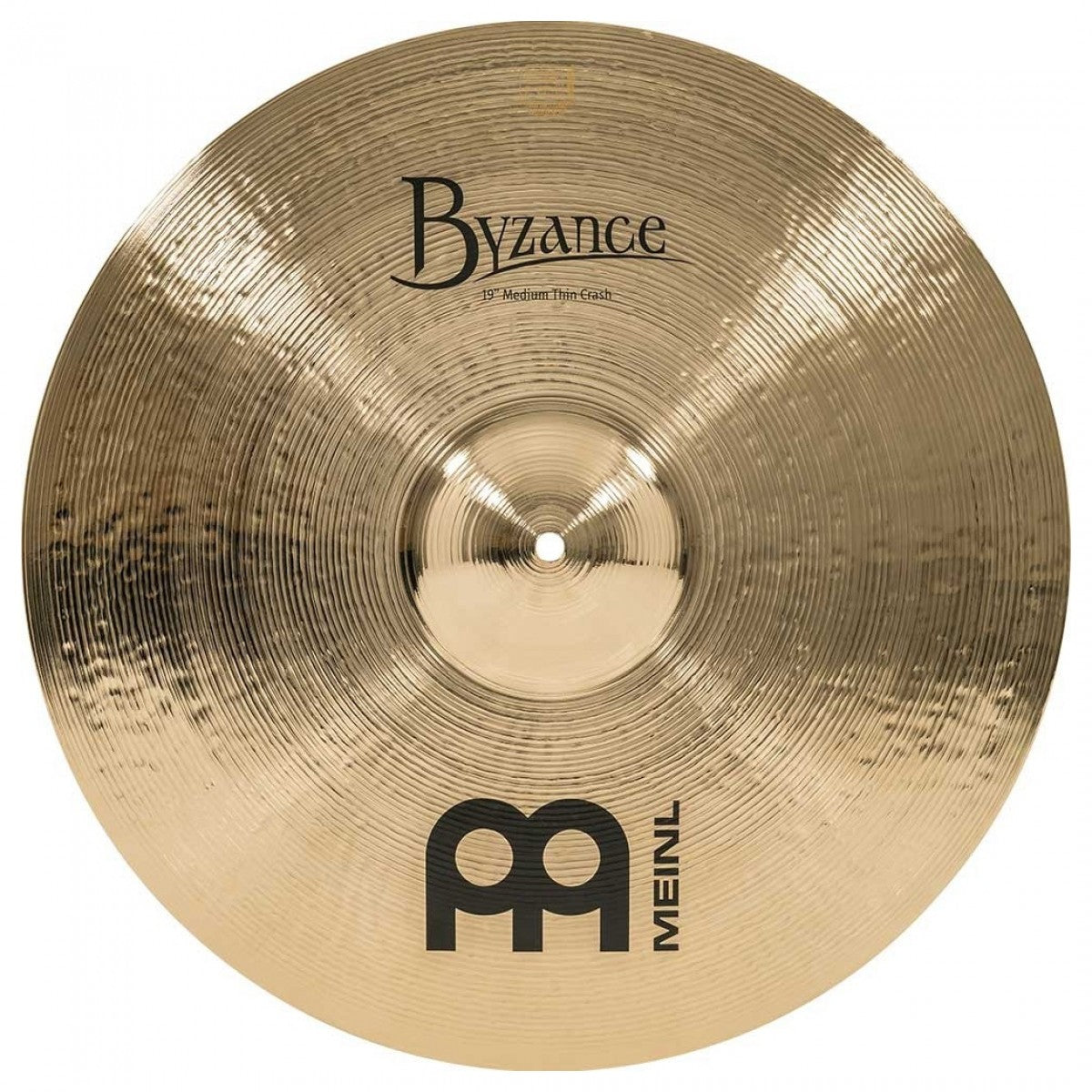 Meinl Byzance Brilliant 19 inch Medium Thin Crash Cymbal B19MTC-B - Into Music Store