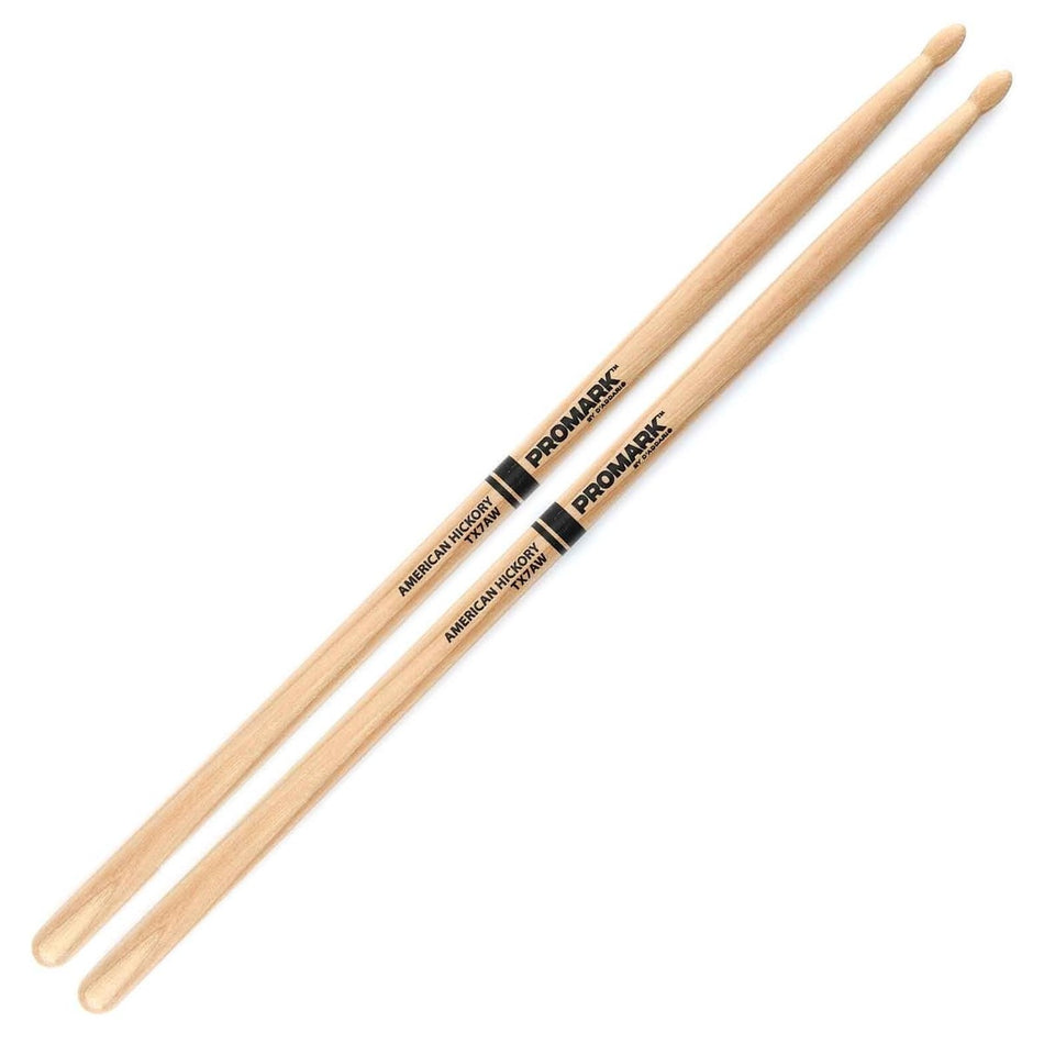 ProMark Hickory 7A Woodtip Drumsticks - Into Music Store