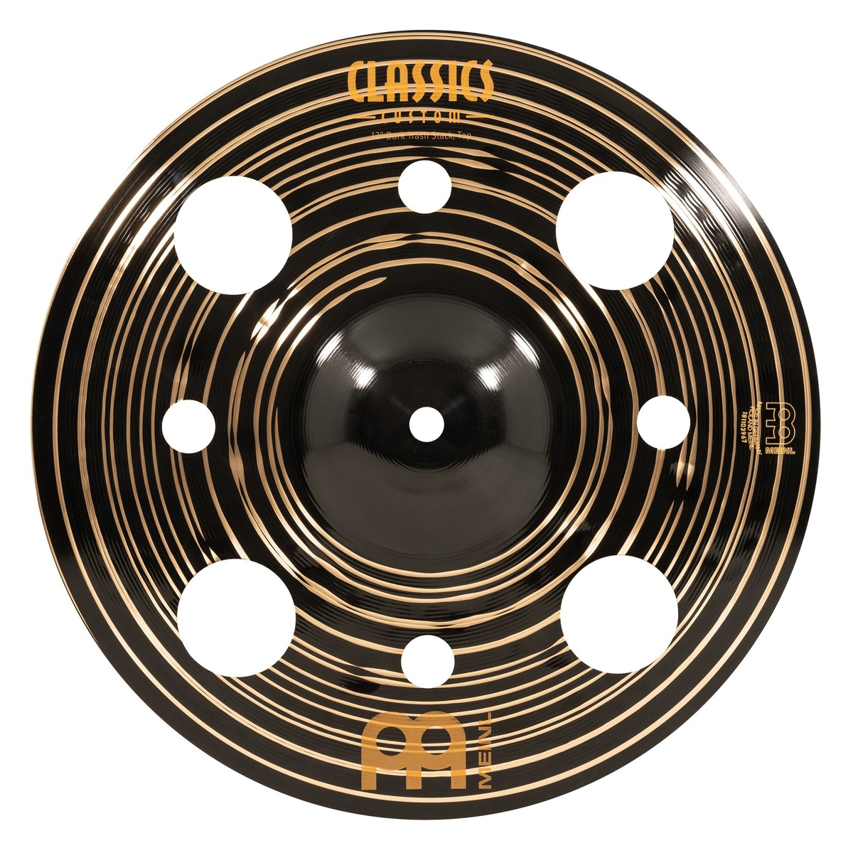 Meinl Classics Custom Dark 12 inch Trash Stack Cymbal CC-12DASTK - Into Music Store