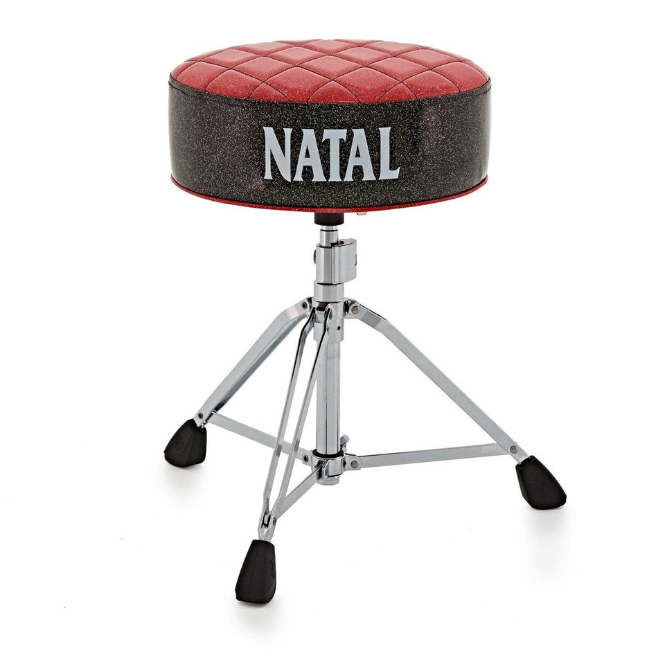 Natal Deluxe Throne, Red Top With Black Sides - Into Music Store