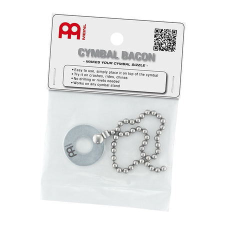 Meinl Percussion Cymbal Sizzler with No Rivets Required – BACON - Into Music Store