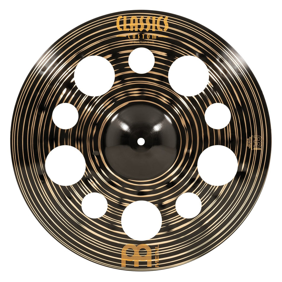 Meinl Classics Custom Dark 18 inch Trash Crash Cymbal CC18DATRC - Into Music Store