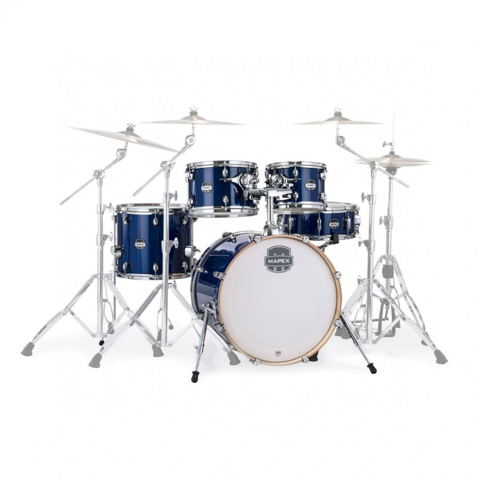 Mapex Mars Maple Drum Kit Shell Pack - Midnight Blue