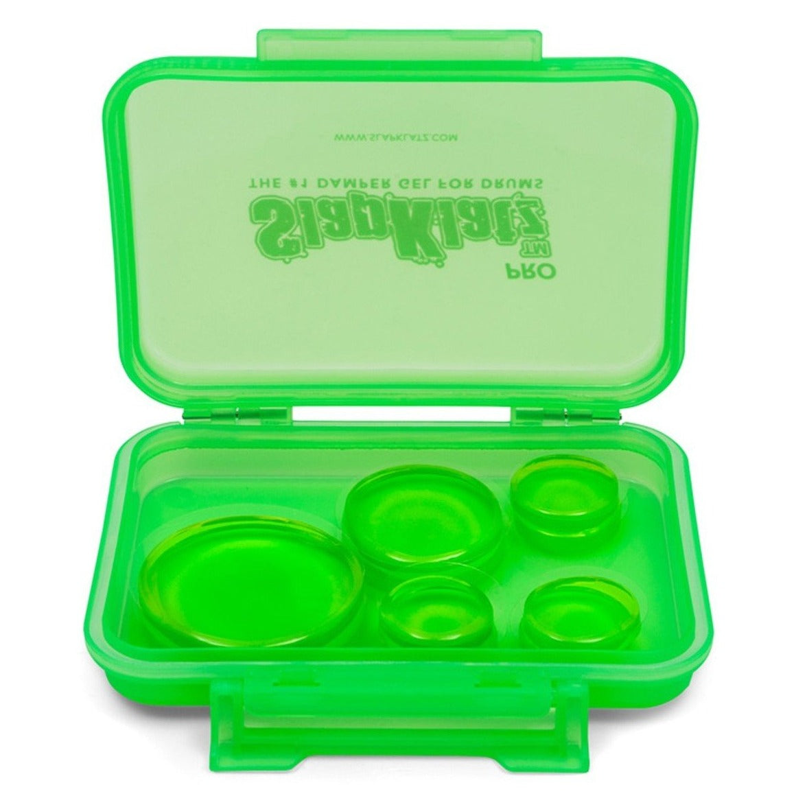 SlapKlatz Pro 10 Piece Drum Dampers, Green - Into Music Store