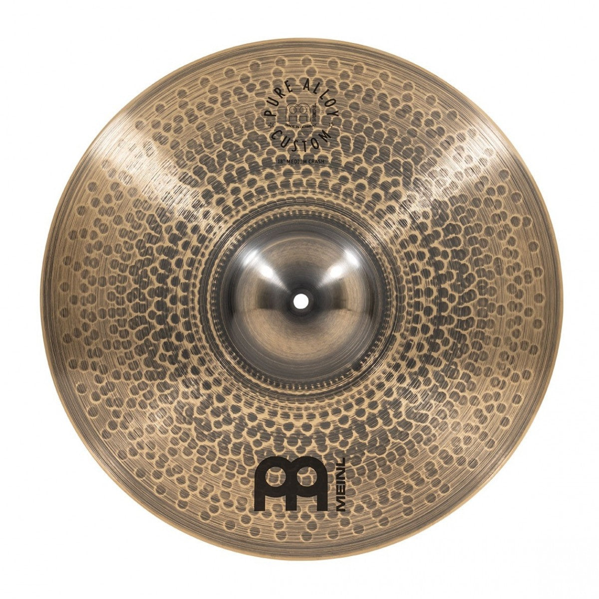 Meinl Pure Alloy Custom 18 inch Medium Crash Cymbal PAC18MC - Into Music Store