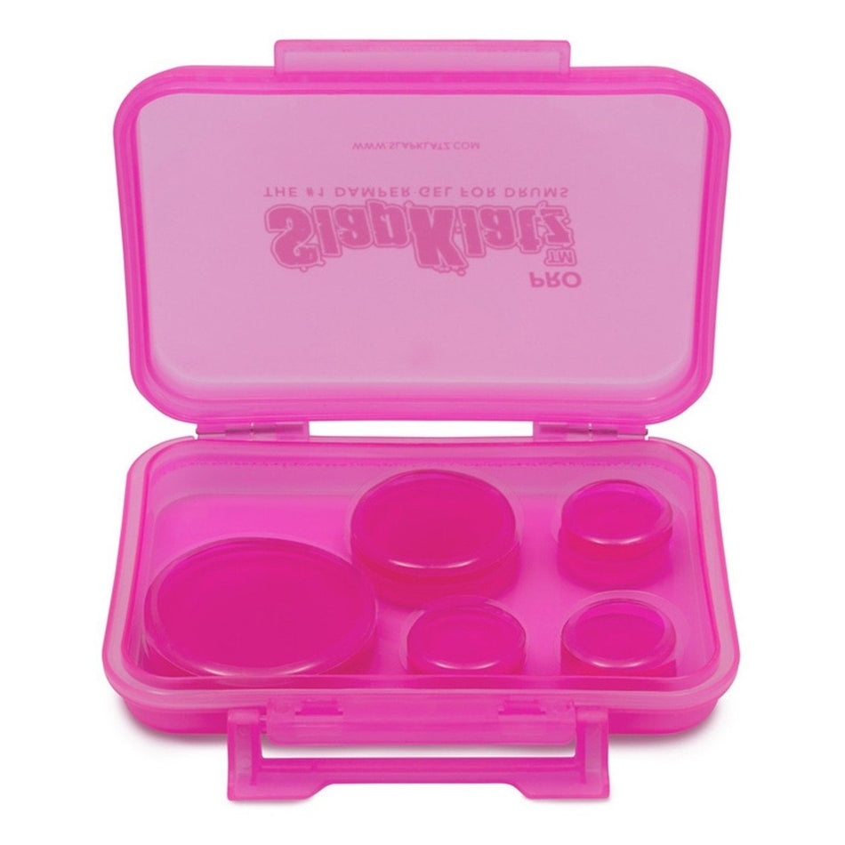 SlapKlatz Anika Nilles 10 Piece Pro Pack Drum Dampers, Pink - Into Music Store