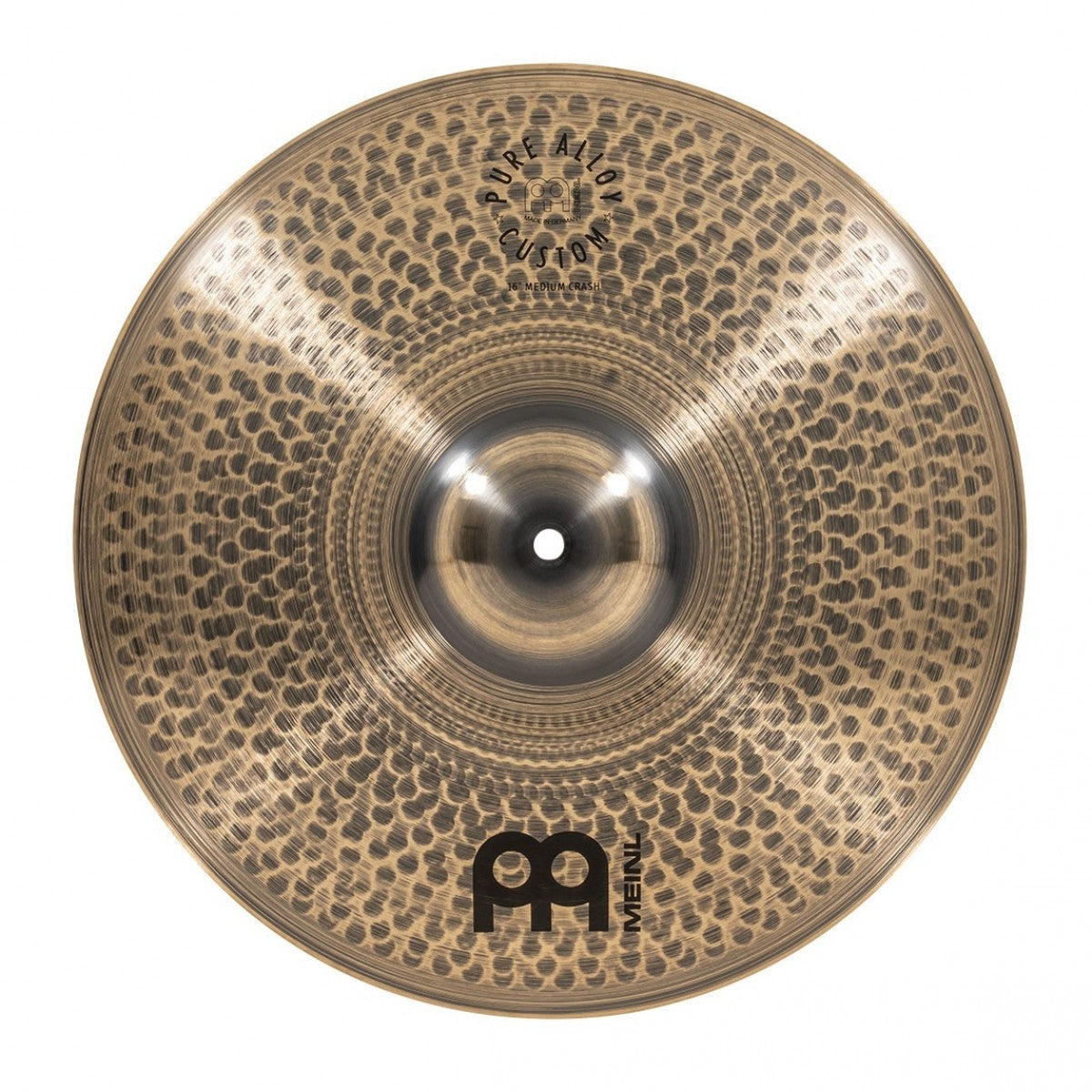 Meinl Pure Alloy Custom 16 inch Medium Crash Cymbal PAC16MC - Into Music Store