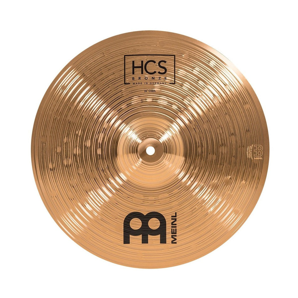 Meinl HCS Bronze 14 inch Crash Cymbal HCSB14C - Into Music Store