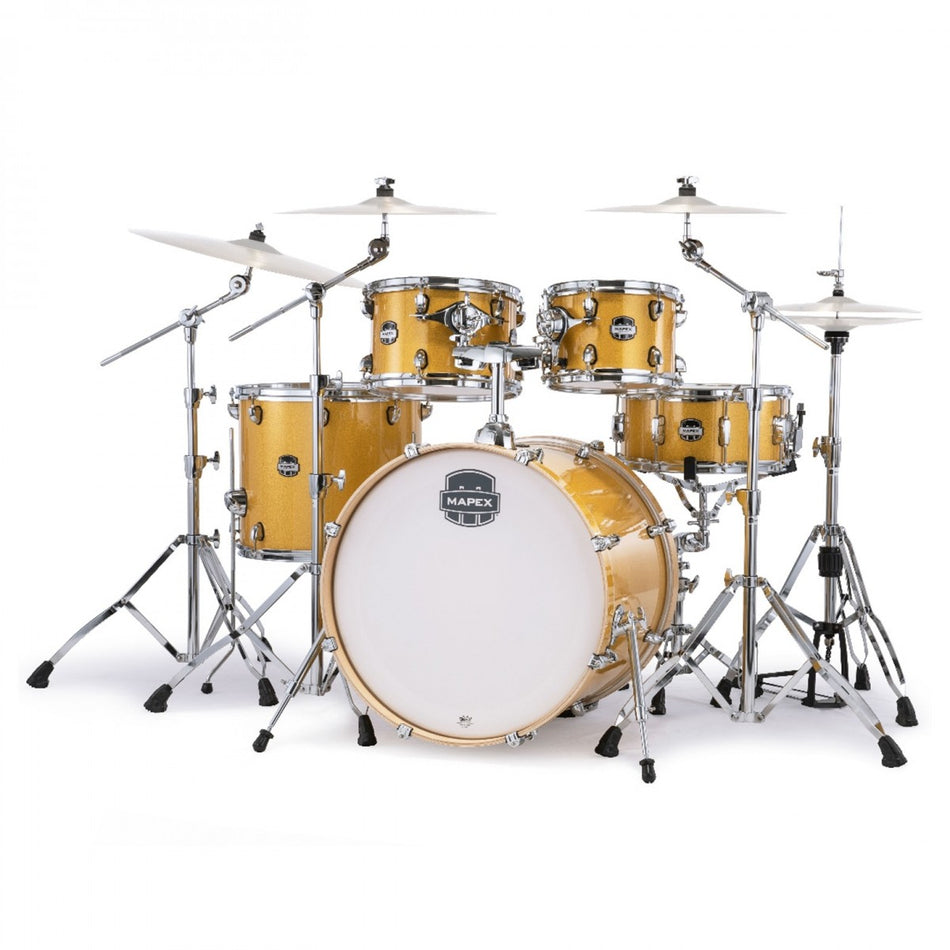 Mapex Mars Birch "Rock" Drum Kit Shell Pack - Sunflower Sparkle