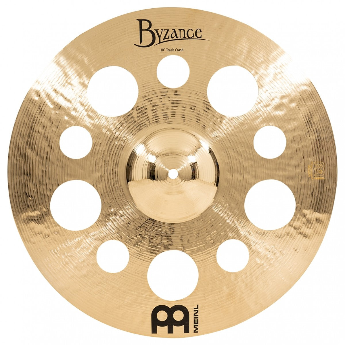 Meinl Byzance Brilliant 18 inch Trash Crash Cymbal B18TRC-B - Into Music Store