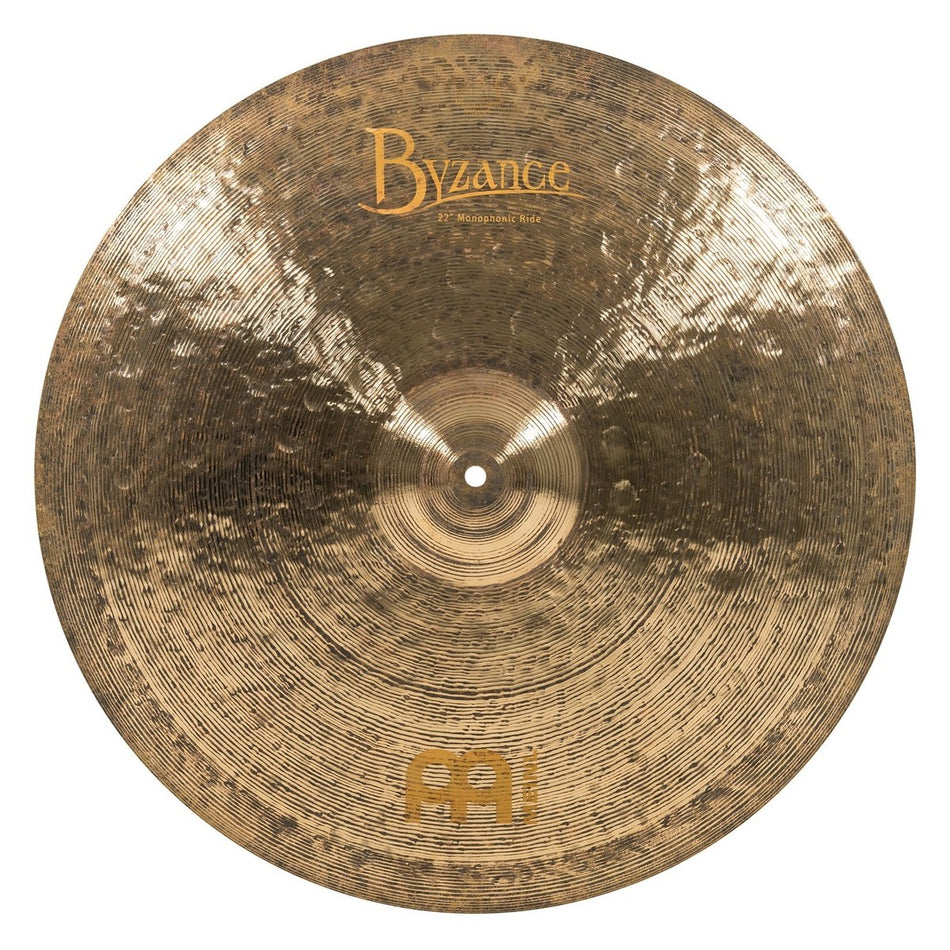 Meinl Byzance Jazz 22 inch Monophonic Ride Cymbal B22MOR - Into Music Store
