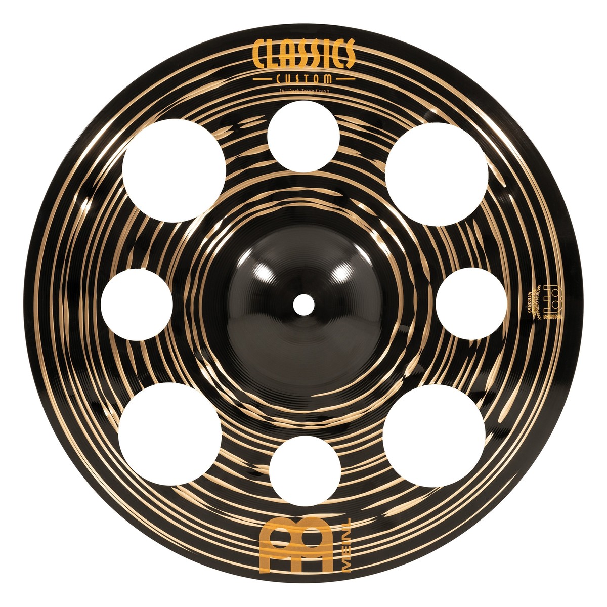 Meinl Classics Custom Dark 14 inch Trash Crash Cymbal CC14DATRC - Into Music Store