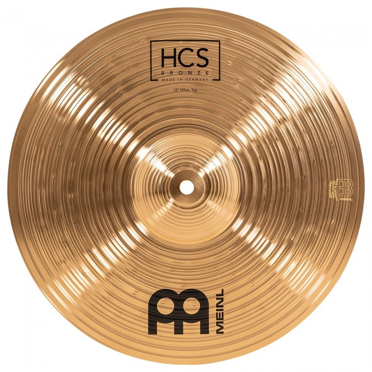 Meinl HCS Bronze 13 inch Hihat Cymbal HCSB13H - Into Music Store