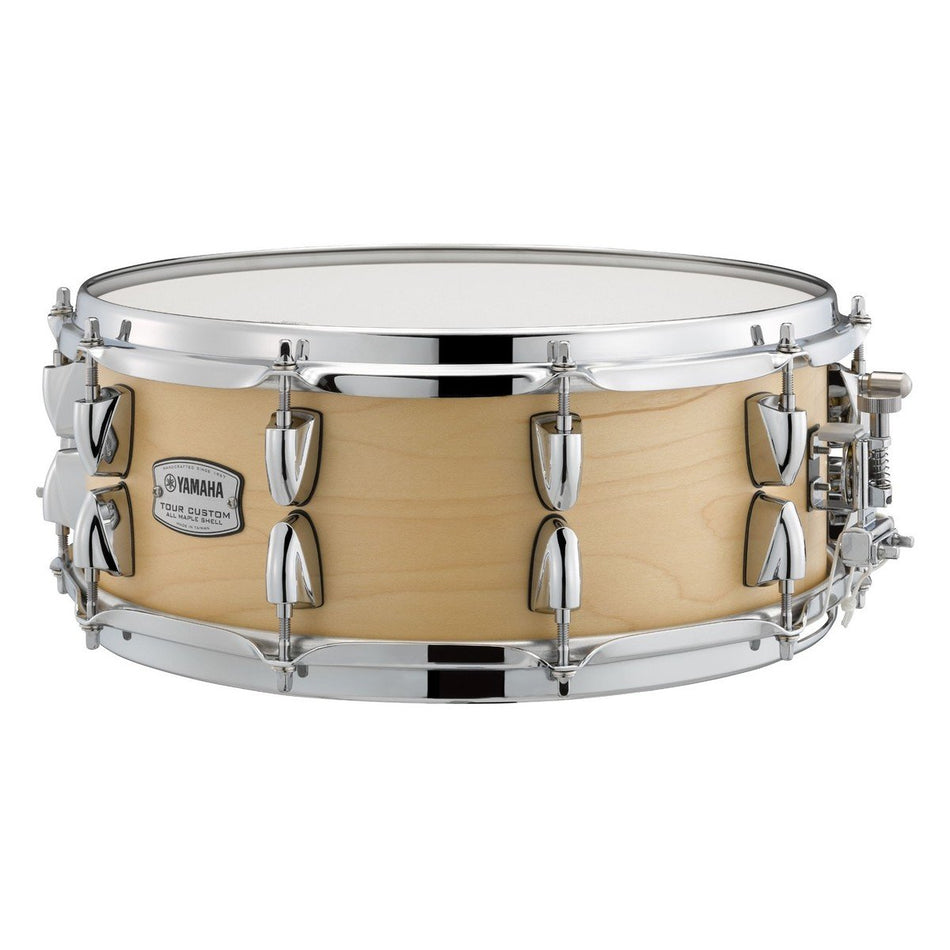 Yamaha Tour Custom Maple Snare Drum | 14 x 5.5" - Butterscotch Satin