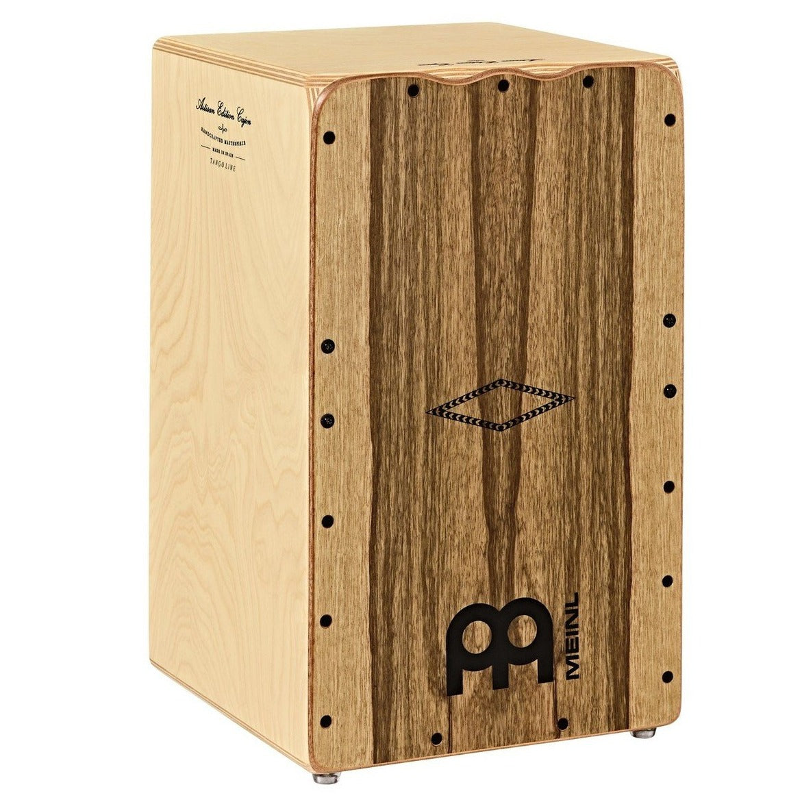 Meinl Artisan Edition Cajon, Tango Line, Limba Frontplate - Into Music Store