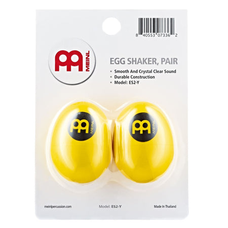 Meinl Egg Shakers Pair Yellow ES2-Y - Into Music Store