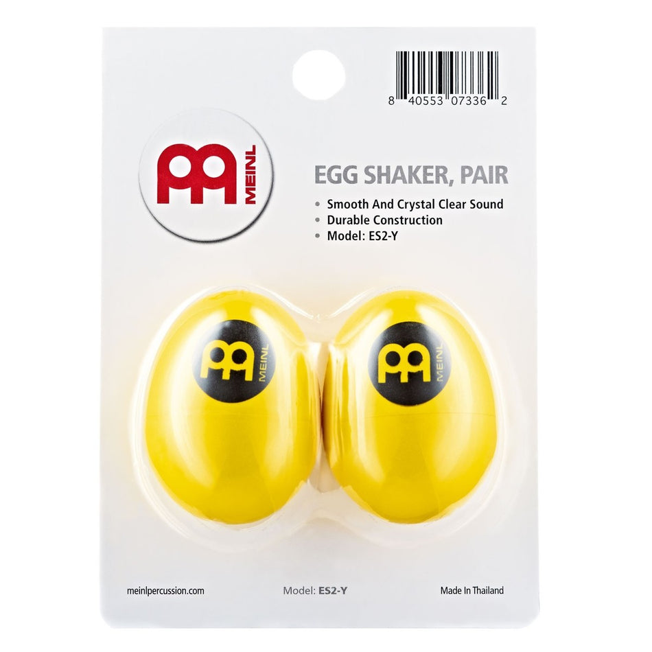 Meinl Egg Shakers Pair Yellow ES2-Y - Into Music Store