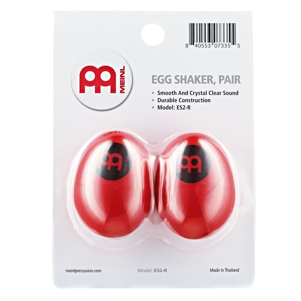 Meinl Egg Shakers Pair Red ES2-R - Into Music Store