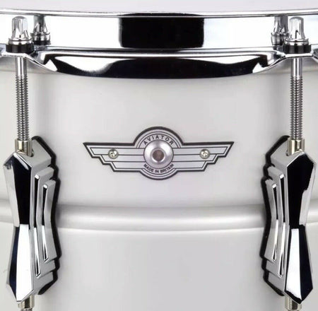 British Drum Co. Aluminium Snare Drum | 14 x 5.5" - Aviator - Into Music Store
