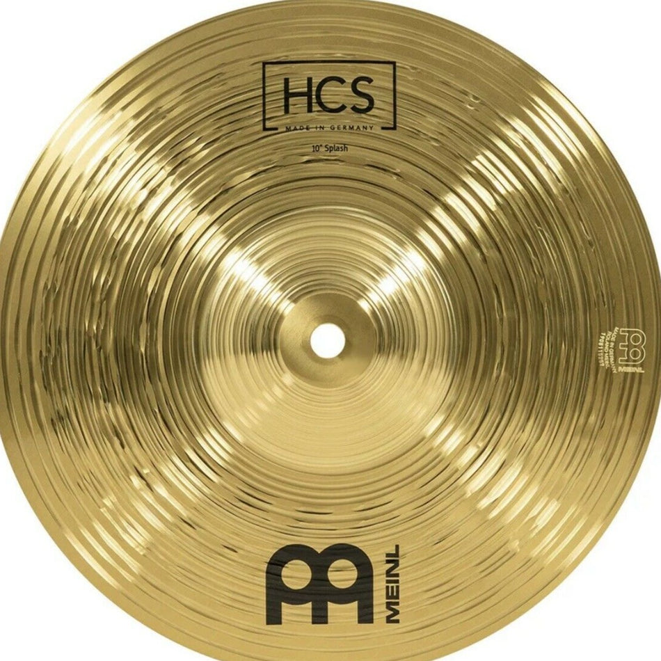 Meinl 10" HCS Splash Cymbal HCS10S - Into Music Store