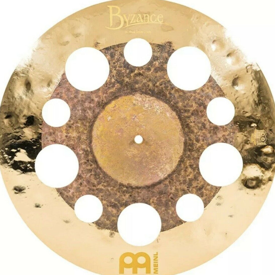 Meinl Byzance Dual Trash Crash Cymbal, 18in B18DUTRC - Into Music Store
