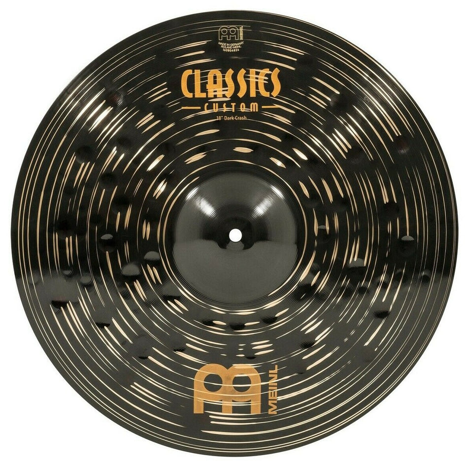 Meinl Classics Custom Dark 18 inch Crash Cymbal CC18DAC - Into Music Store
