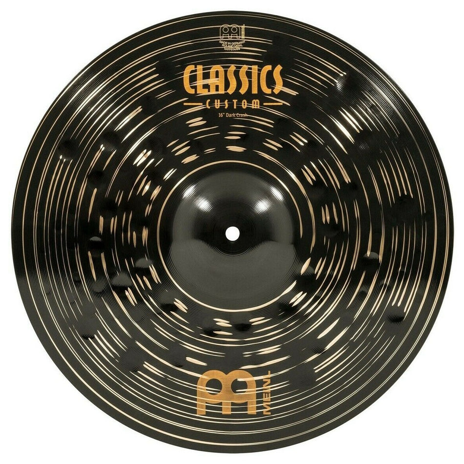Meinl Classics Custom Dark 16 inch Crash Cymbal CC16DAC - Into Music Store