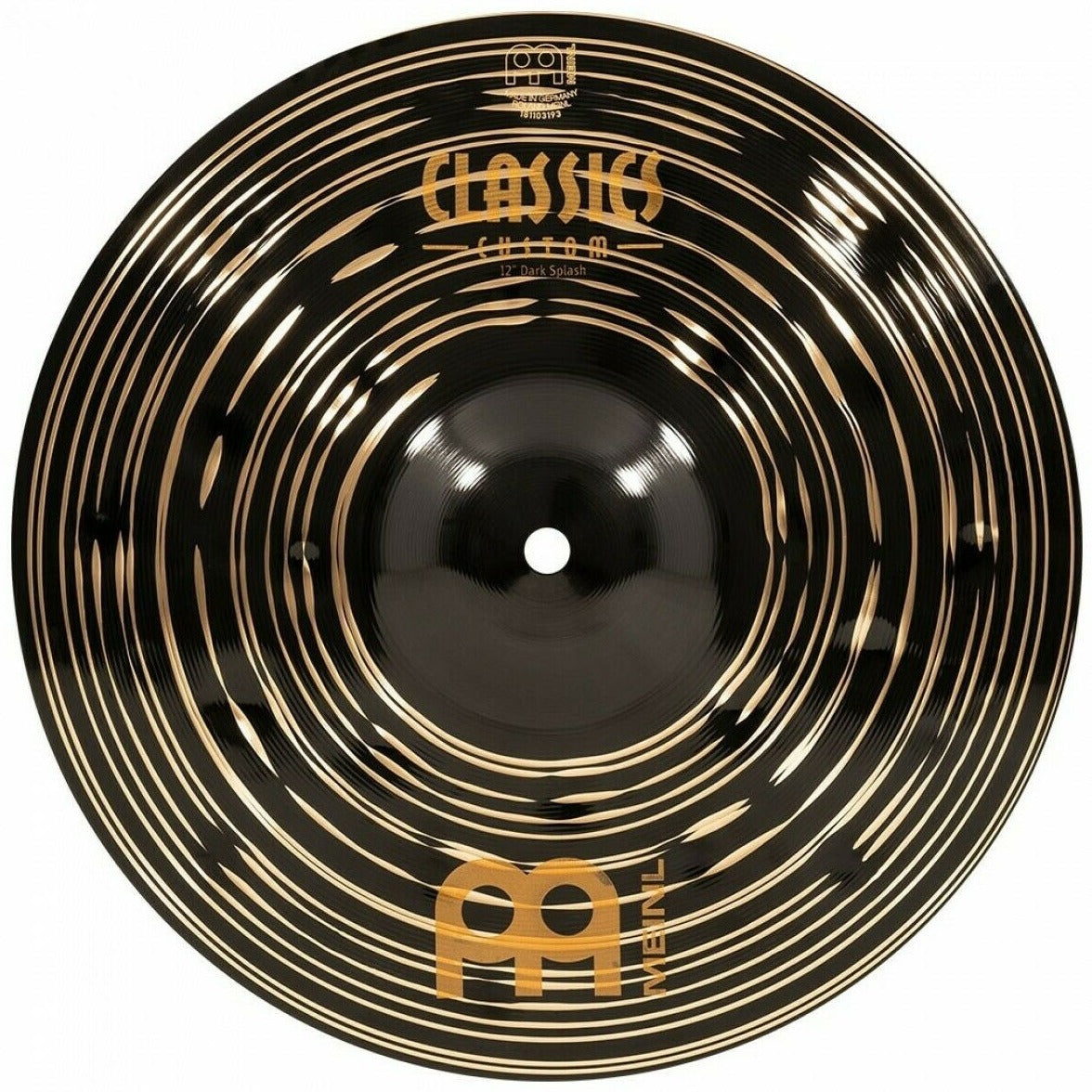 Meinl 10" Classics Custom Dark Splash Cymbal CC10DAS - Into Music Store