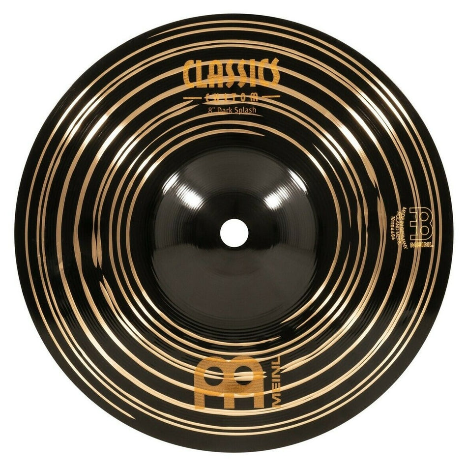 Meinl 8" Classics Custom Dark Splash Cymbal CC8DAS - Into Music Store