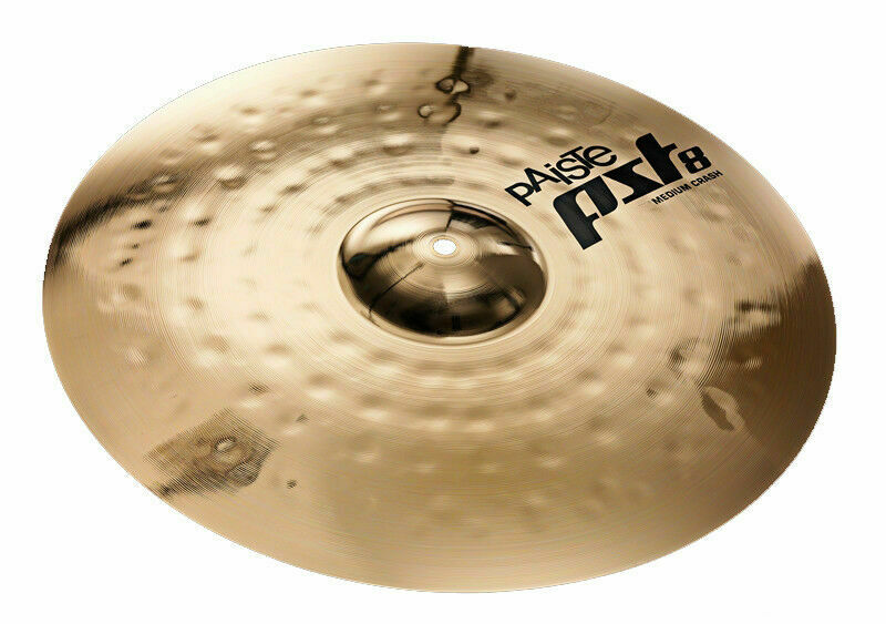 Paiste 18" Pst 8 Reflector Medium Crash Cymbal - Into Music Store