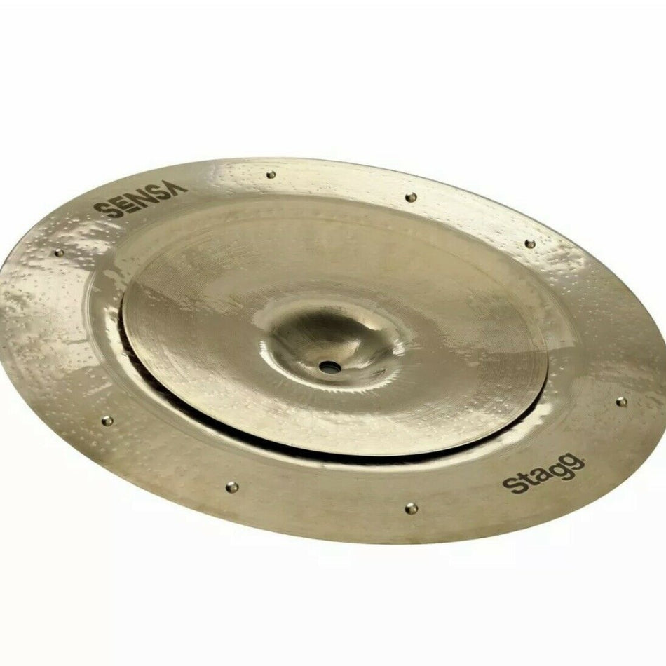 Stagg Sensa Stack 16" Sizzle China & 10" Splash Cymbal - Into Music Store