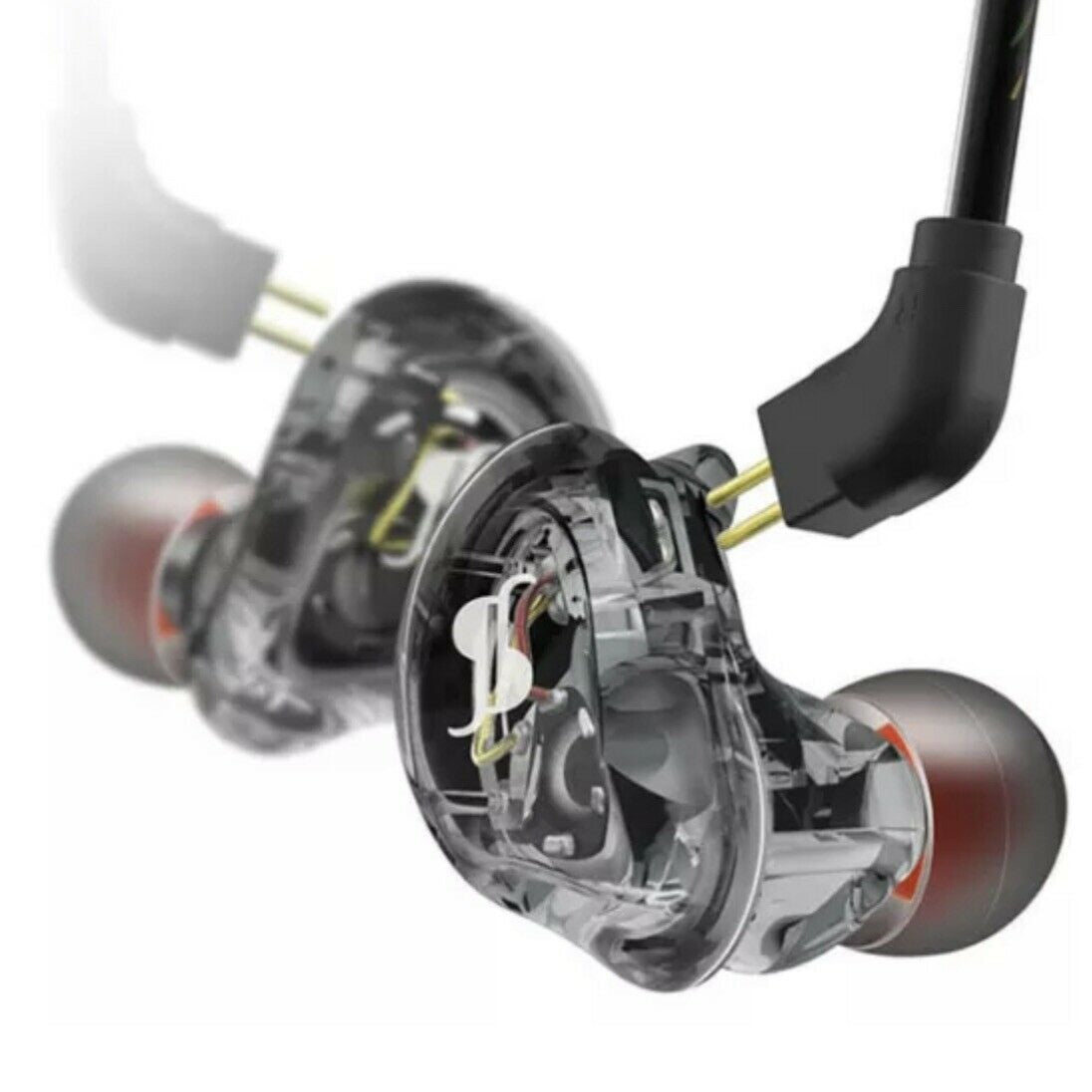 Stagg SPM-235 High-resolution, sound-isolating in-ear monitor, black headphones - Into Music Store