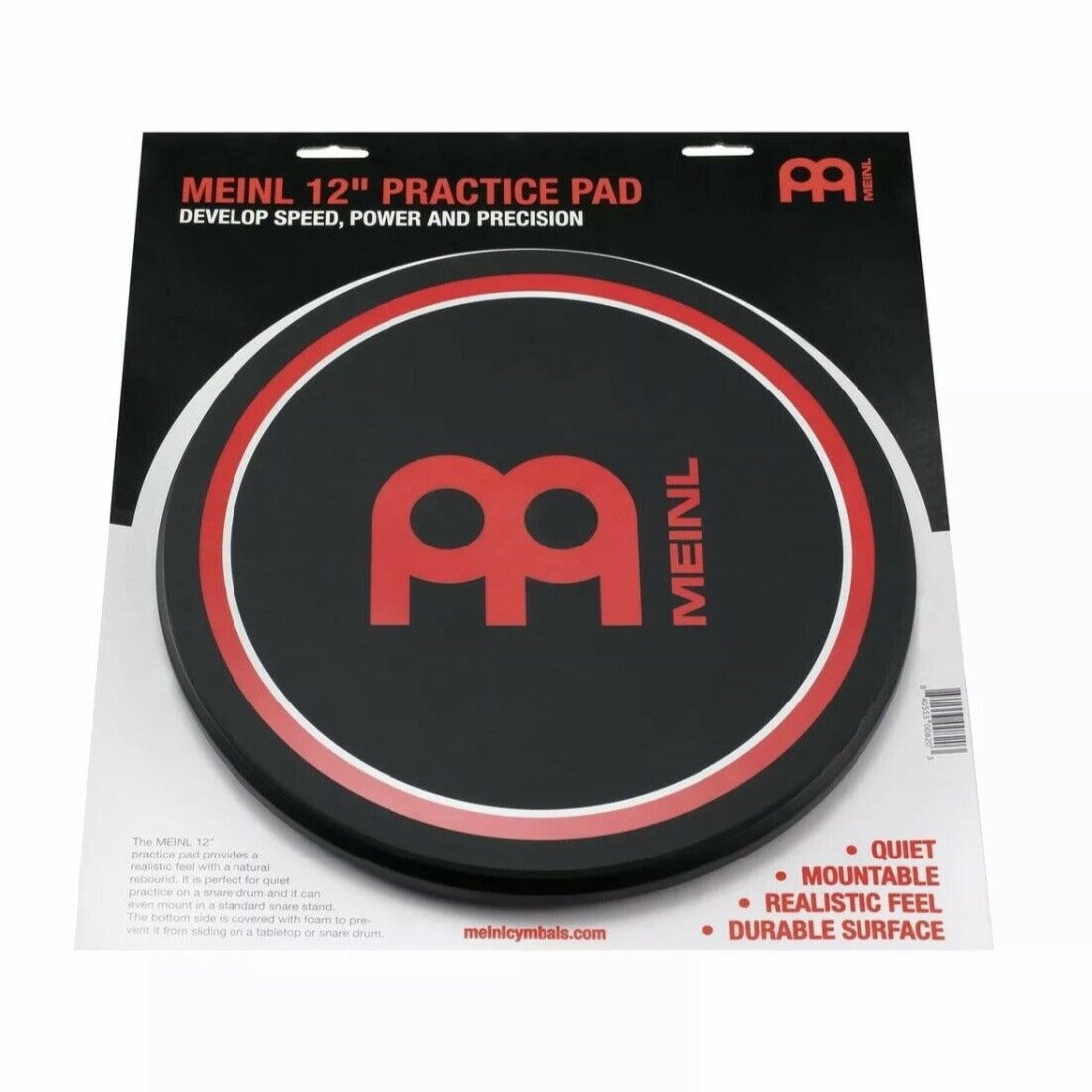 Meinl 12 inch Practice Pad MPP12 - Into Music Store