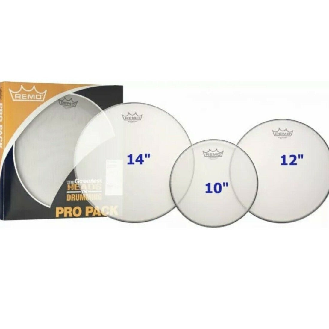 Remo Silentstroke Fusion Mesh Drum Head Pack | 10", 12", 14" - Into Music Store