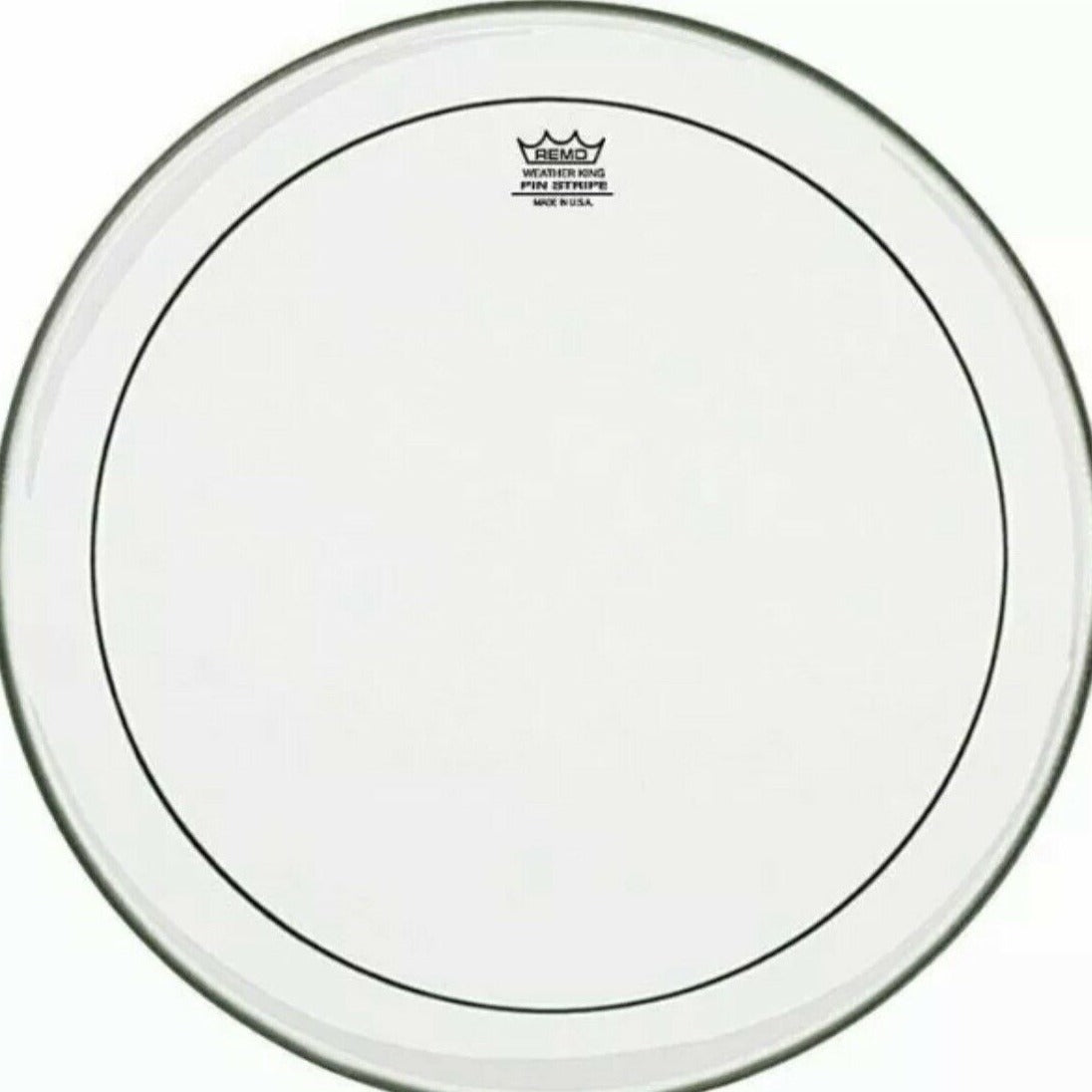 Remo Pinstripe Clear Bass Drum Head | 22" - Into Music Store