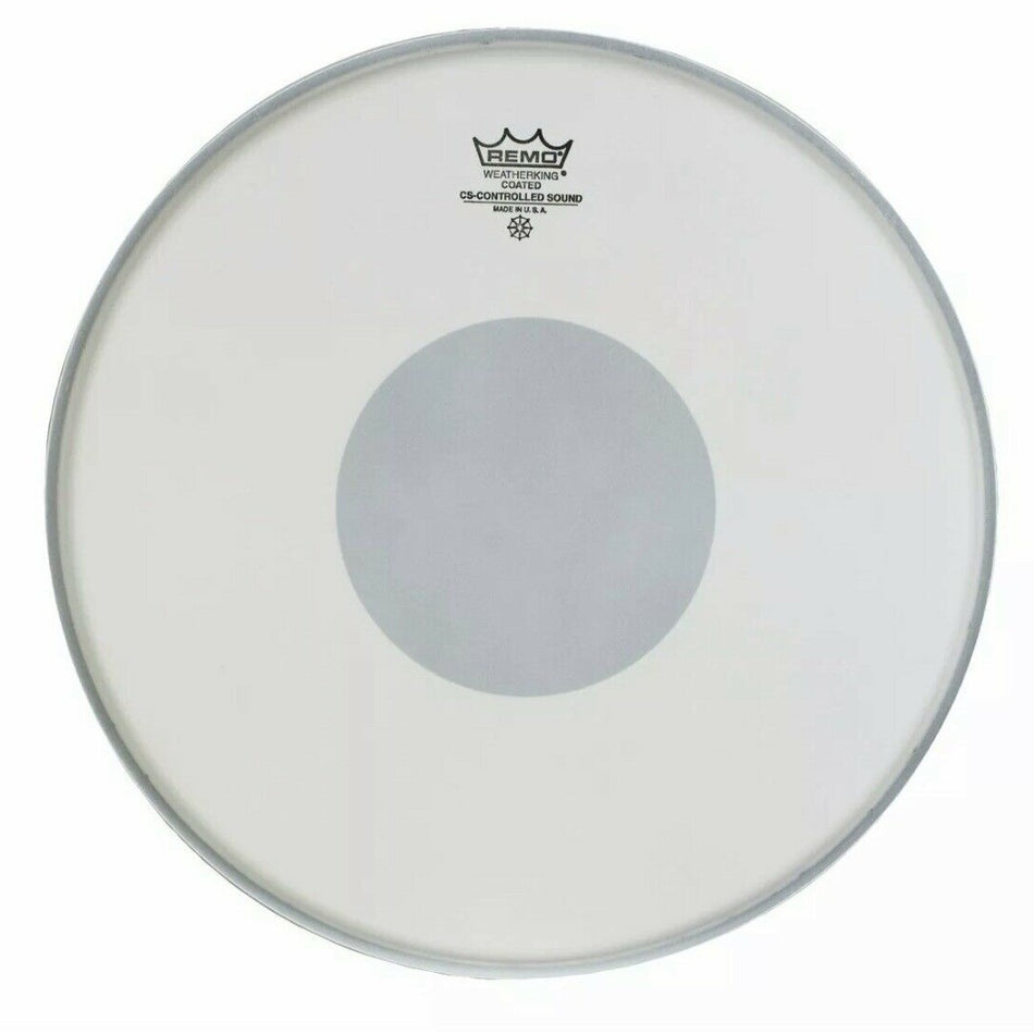 Remo CS Dot Coated Black Dot Drum Head | 14" - Into Music Store