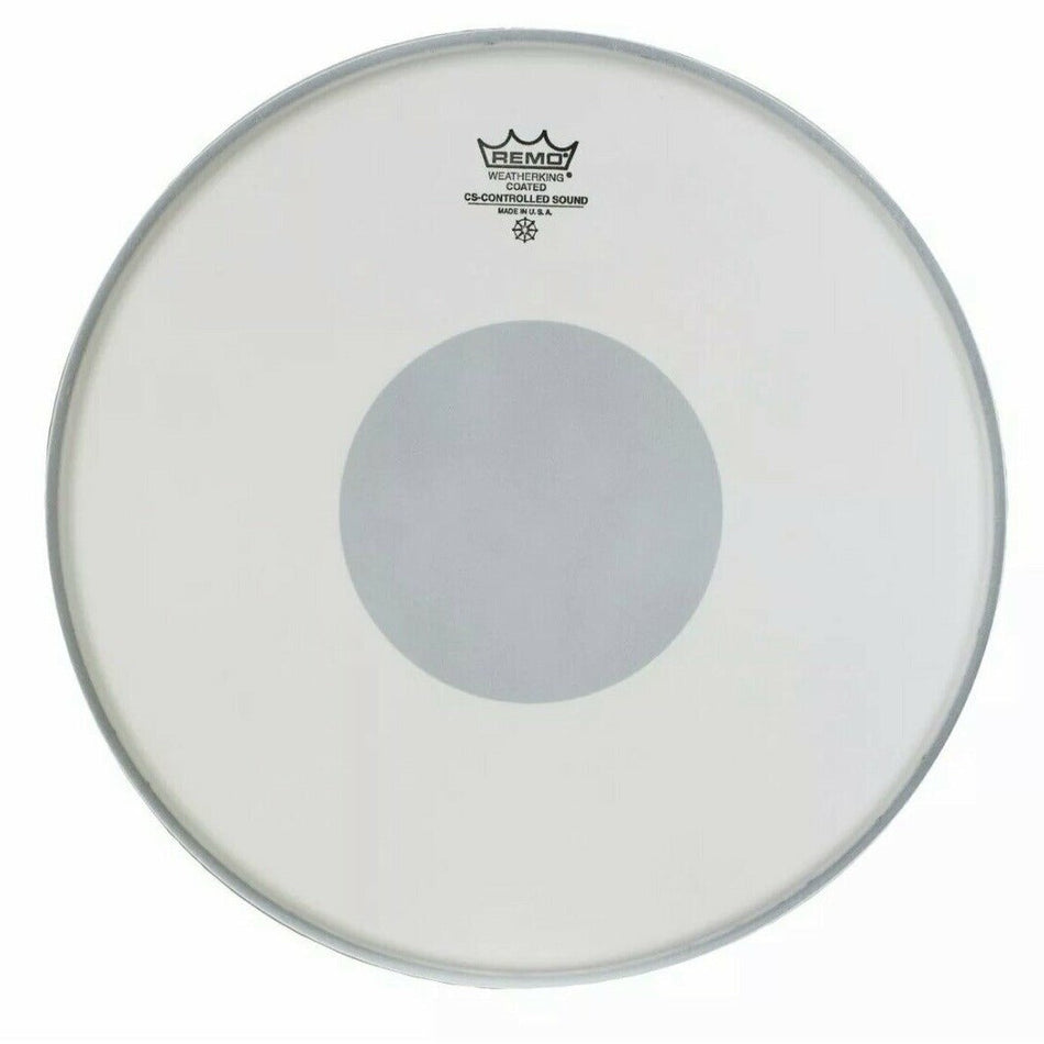 Remo CS Dot Coated Black Dot Drum Head | 14" - Into Music Store